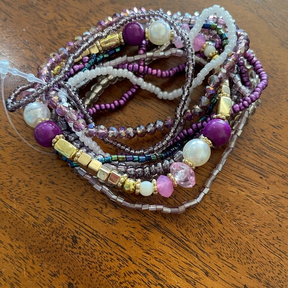 Stackable bracelets. Fun colors. - Picture 7 of 8